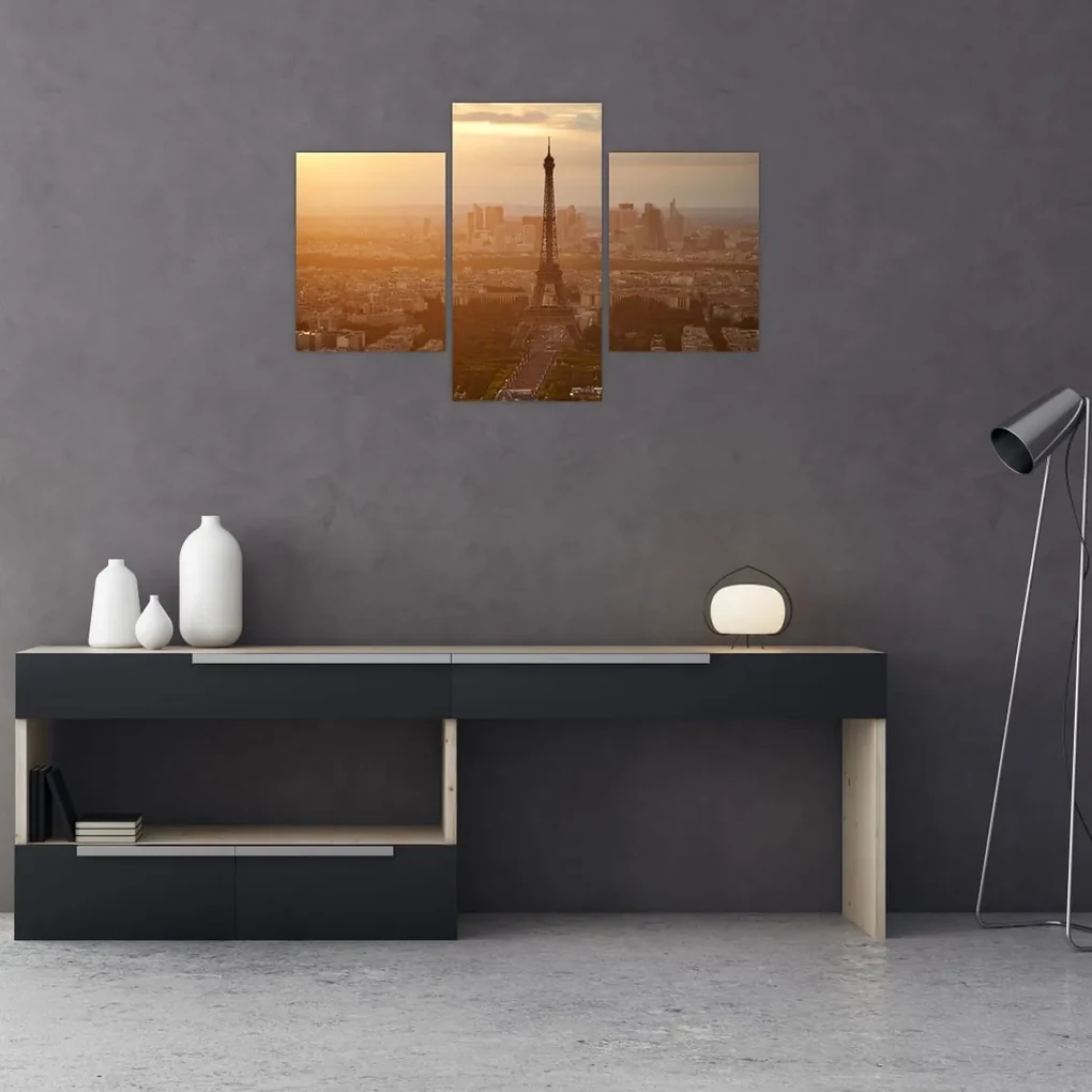 Obraz - Eiffelova veža (90x60 cm)