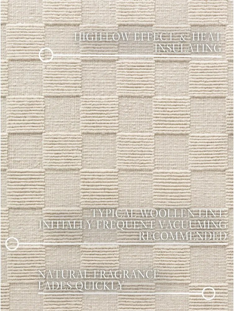 Krémový ručne tkaný vlnený koberec 120x170 cm Scala – Villeroy&amp;Boch