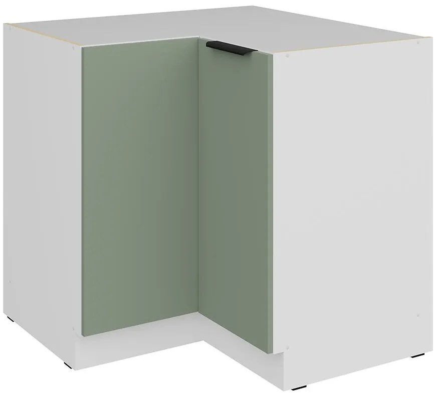 Kuchynská skrinka Aria-Sa/Wh Anti Fingerprint 90x90 Dn 2f Bb