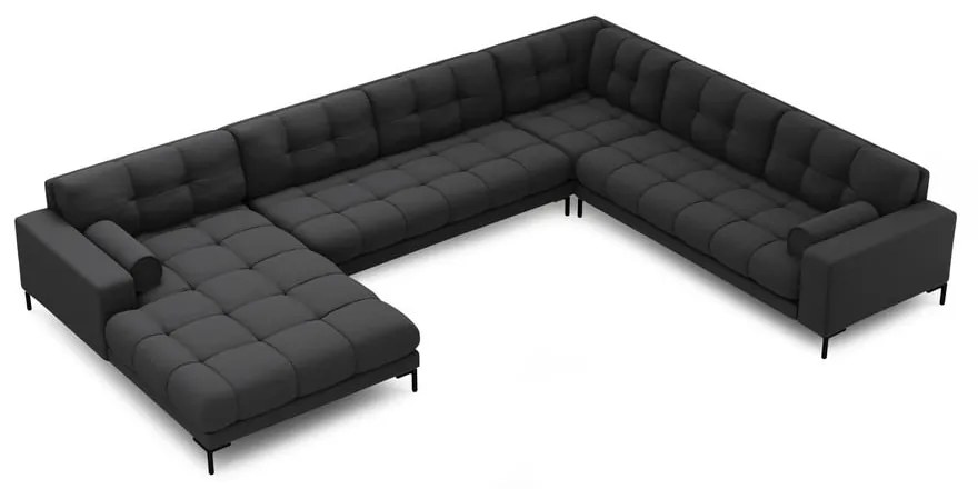 Tmavosivá rohová pohovka (pravý roh) Bali – Cosmopolitan Design