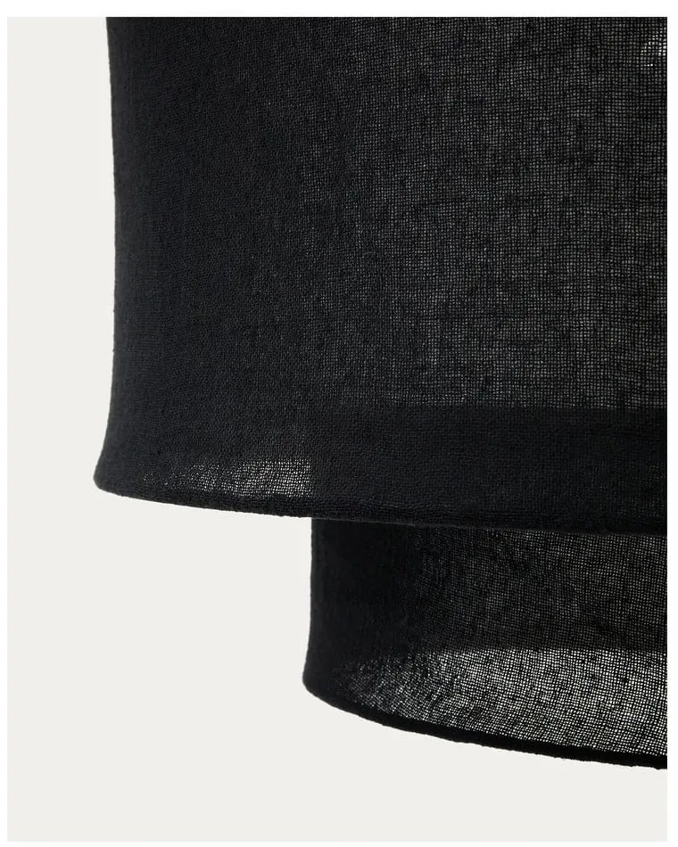 Čierne tienidlo ø 60 cm Mariela – Kave Home