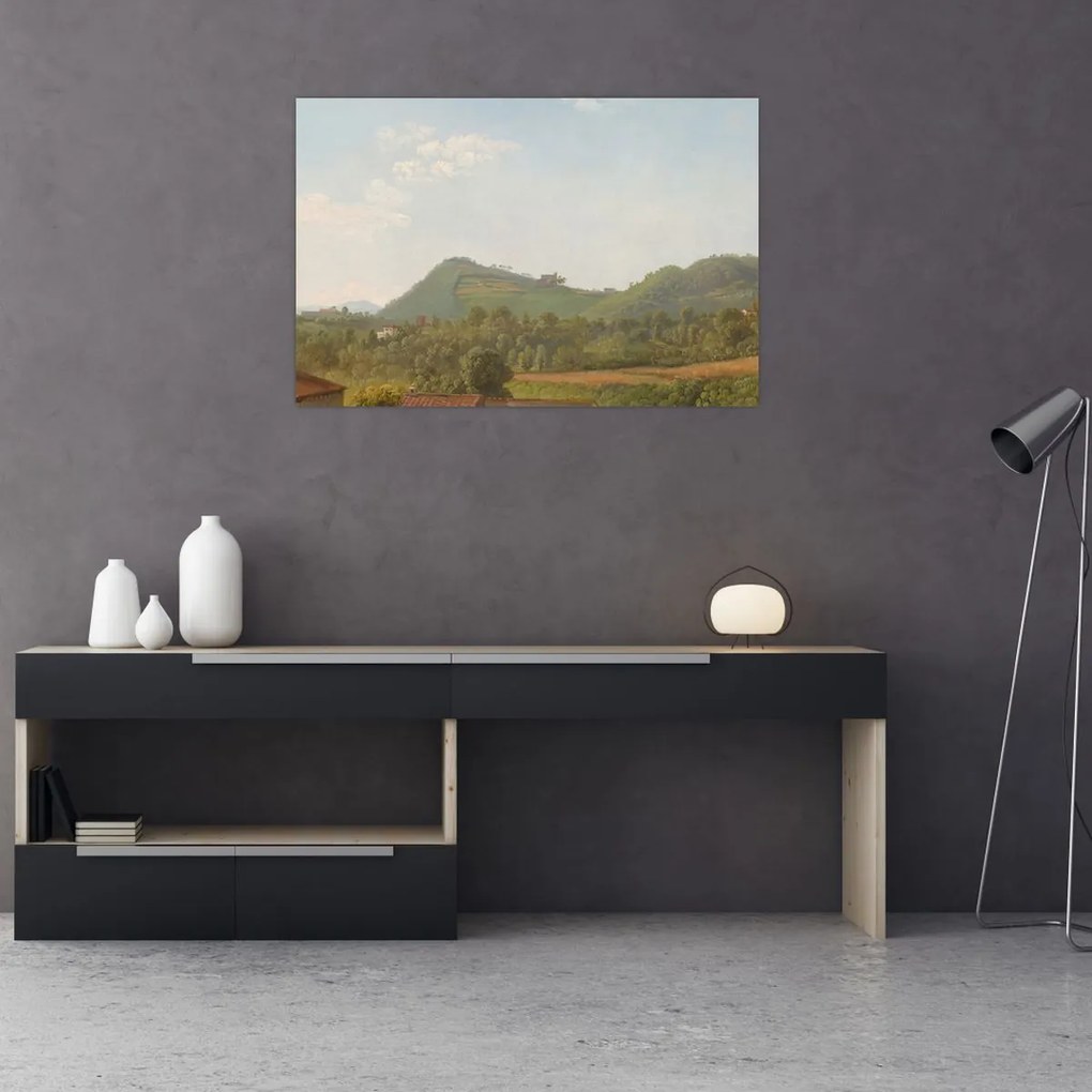 Obraz - Simon Denis, View Near Naples, reprodukcia (90x60 cm)