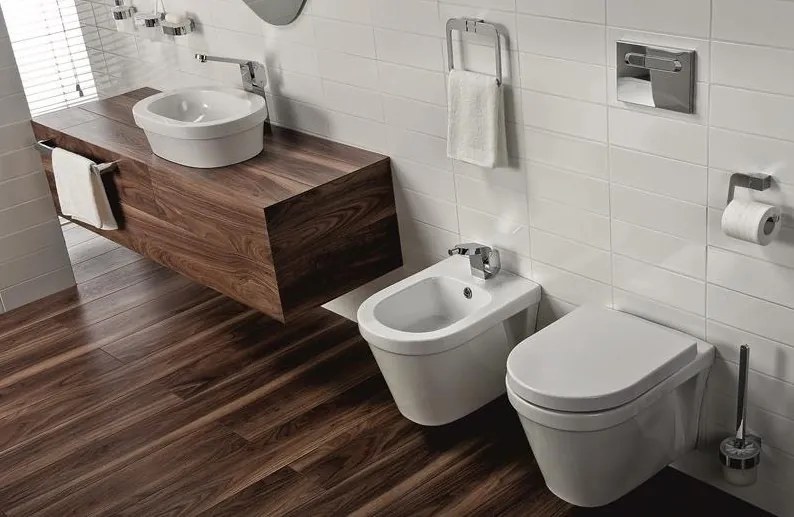 Erga Futura, toaletná WC kefa, chrómová, ERG-02986
