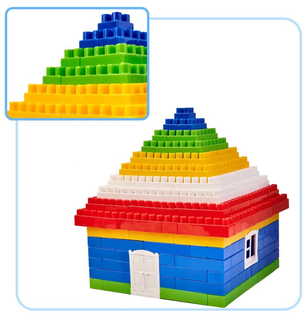 KIK DIPLO 3D stavebné plastové kocky pre deti 233el.