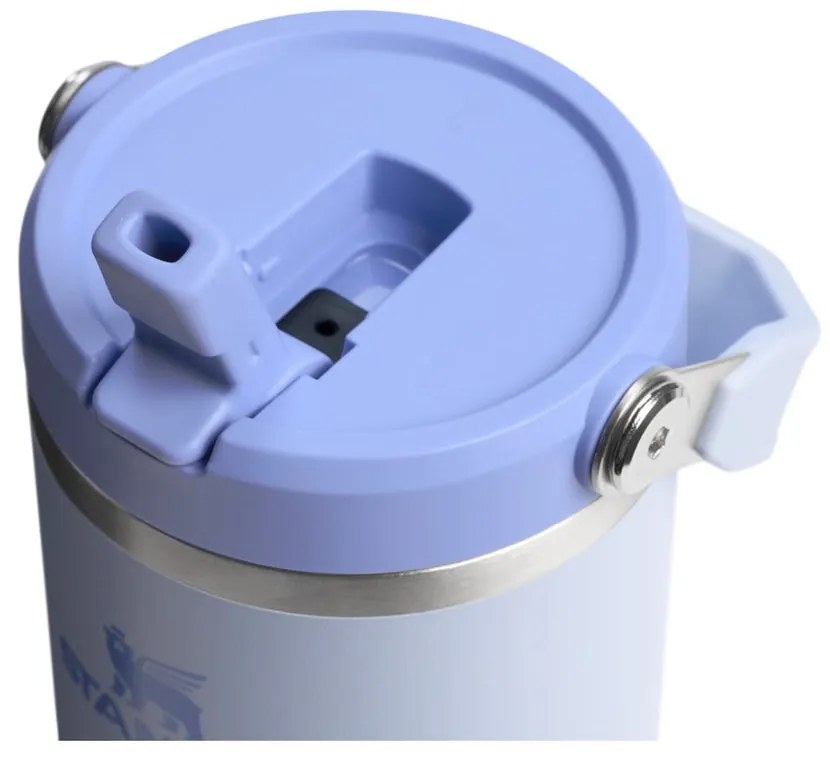 Fialová termoska z nehrdzavejúcej ocele 890 ml IceFlow™ Flip Straw 2.0 Tumbler Dew Drop – Stanley