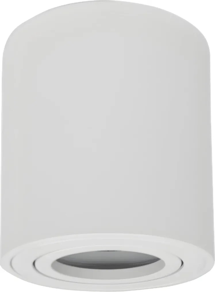 Halogenové stropní svítidlo, LED trubice GU10, pohyblivé bodové svítidlo, přisazené, bílé