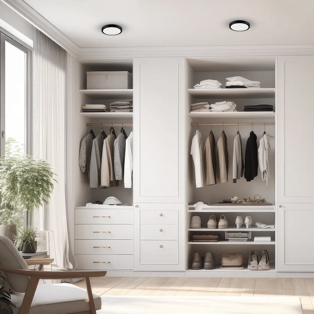 Stropné LED svietidlo Vera, 1x LED 12w, 4000k, b