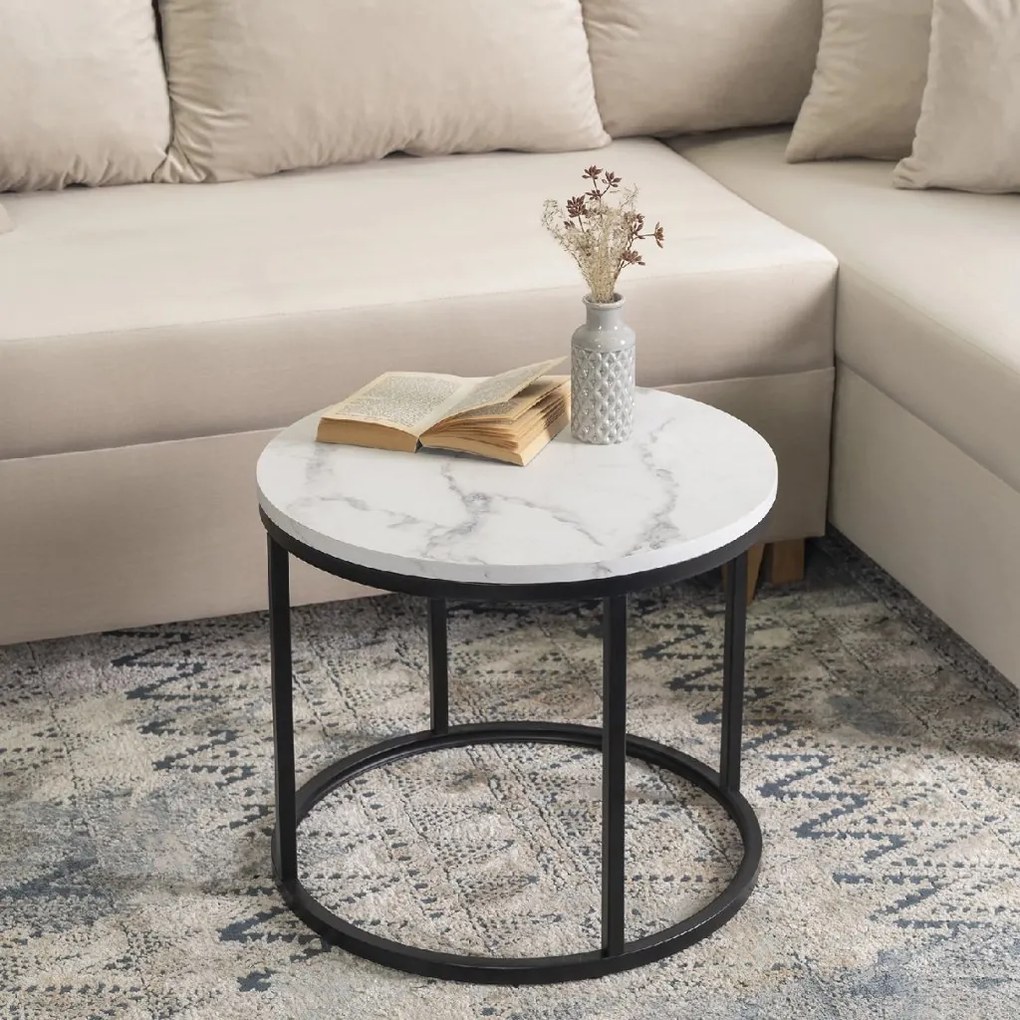 PROXIMA.store - Dizajnový konferenčný stolík CONNY FARBA: dub, FARBA NÔH: biela