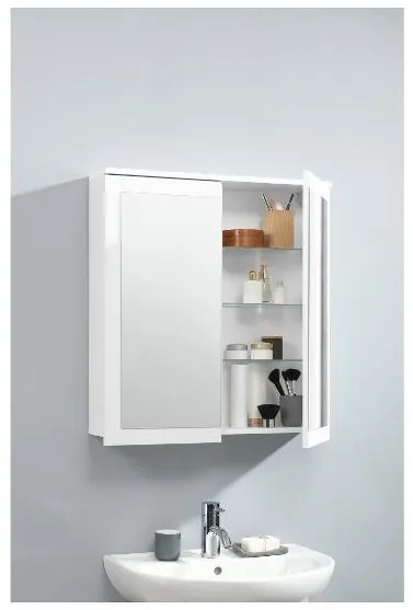 Livarno home Skrinka so zrkadlom Basel, 68,5 x 75,1 x 16,9 cm (100383720)