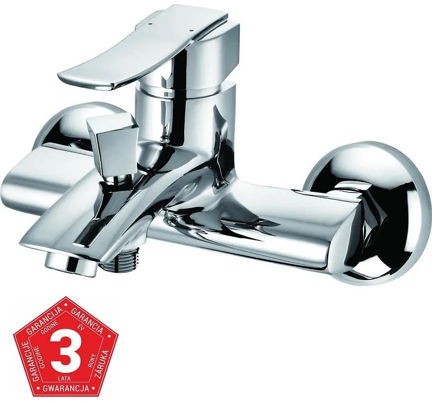 Páková vaňová batéria nástenná Atena