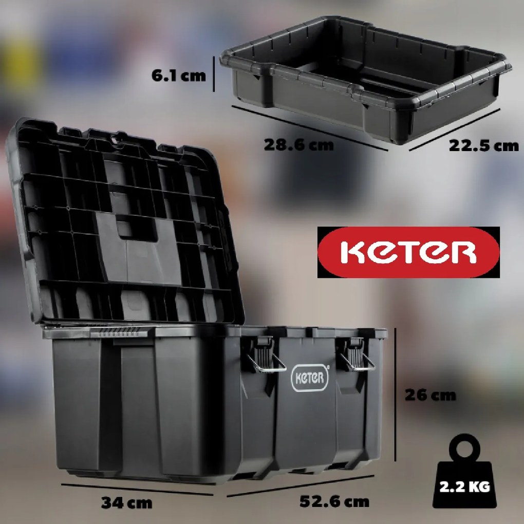 Kufrík KETER StackNRoll