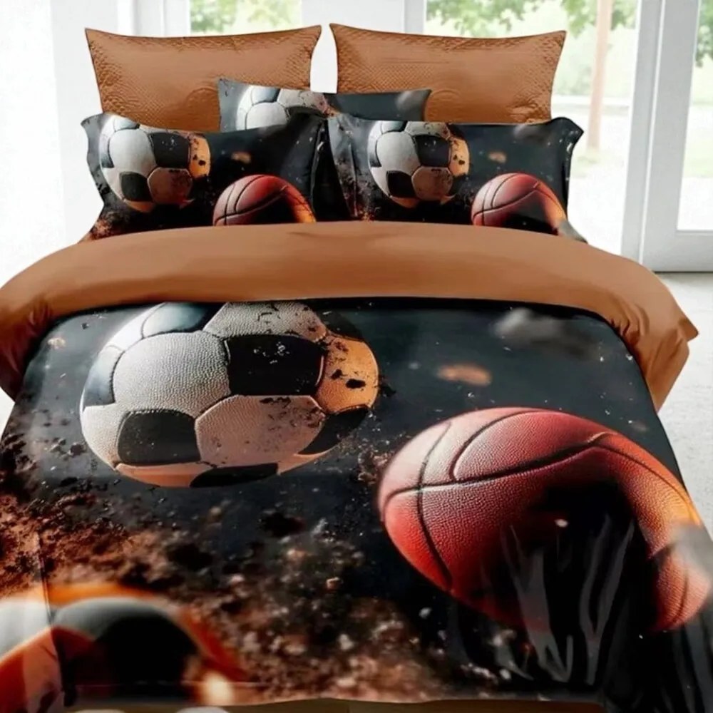 Obliečky PULLA SPORTS 3-dielna sada 140x200 cm