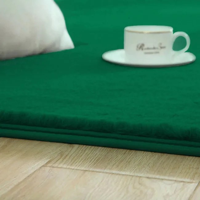 Protišmykový koberec RABBIT fľaškovo zelený