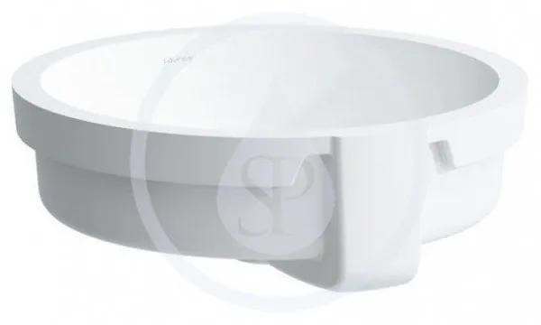 LAUFEN Living Vstavané umývadlo, 400 mm x 400 mm, biela – bez otvoru na batériu H8134390001091