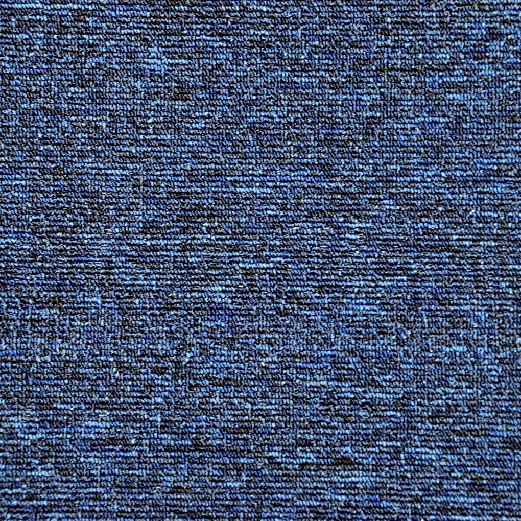 Timzo, Koberec metráž Mammut 8039 modrý navy, na mieru, šíře 4m, modrá, ab (mriežka), chodba / predsieň