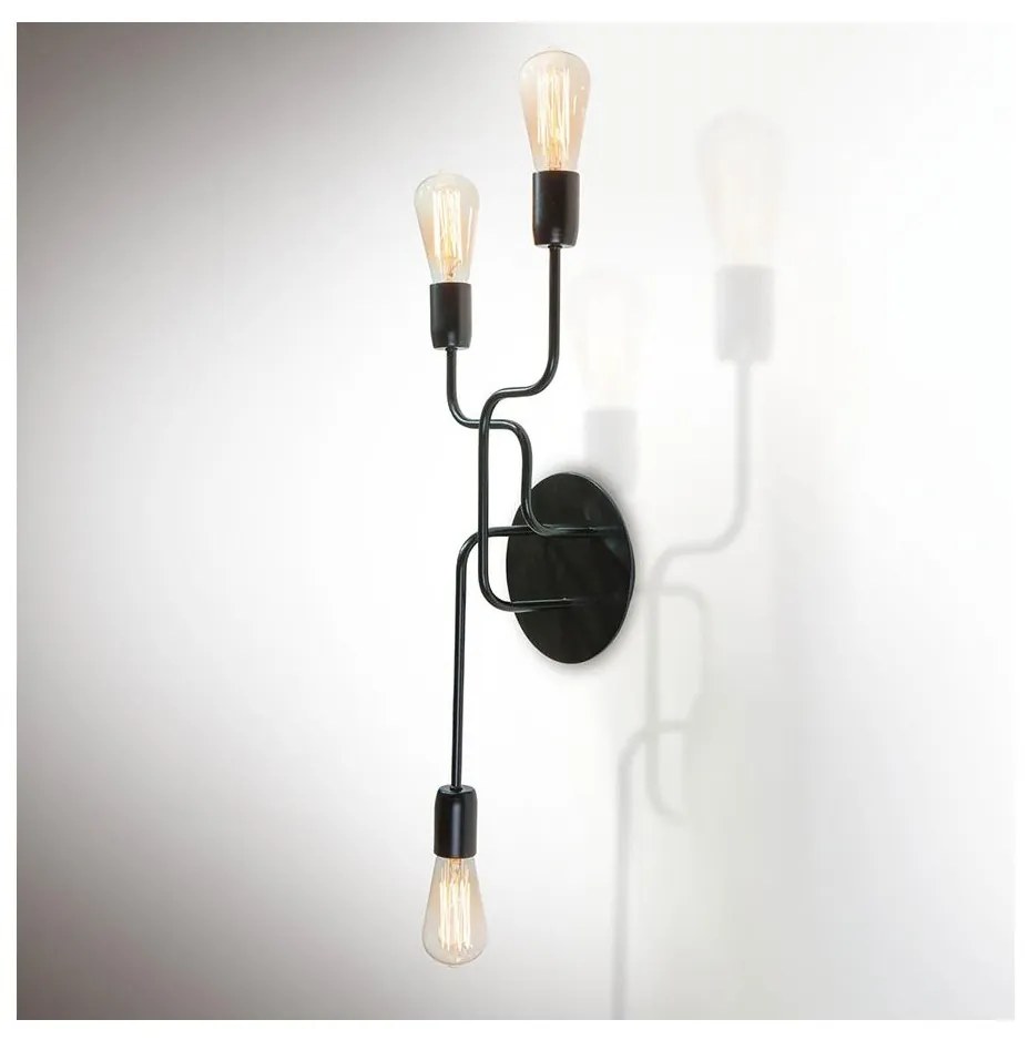 Nástenné svietidlo ELECTRICO 3xE27/40W/230V