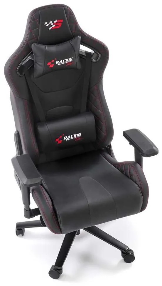 Herná stolička Challenge, čierna