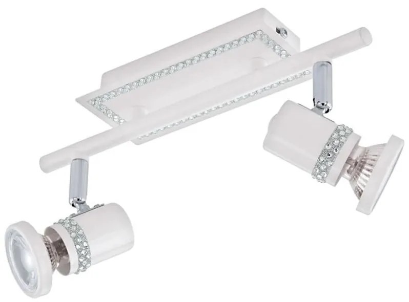 Bodové svietidlo LED Bodové svietidlo BONARES 2xGU10-LED/3,3W/230V 94283