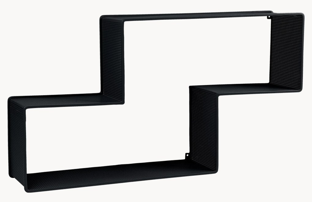 Kovová nástenná polica Dédal