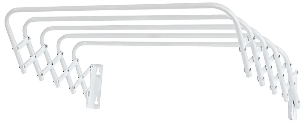 Erga Model 103 super, nástenný rozkladací sušiak bielizne 60,5x9x15 cm, biela, ERG-SEP-10SUSHARSUP60