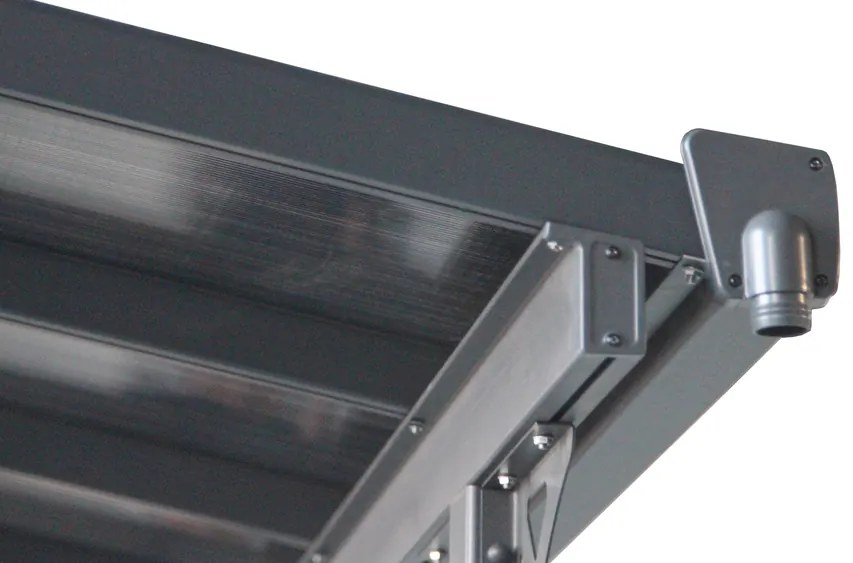 Rojaplast BRUCE F pergola - TRANSPARENTNÝ polykarbonát
