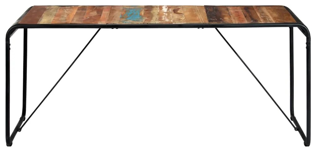 vidaXL Jedálenský stôl 180x90x76 cm, recyklovaný masív