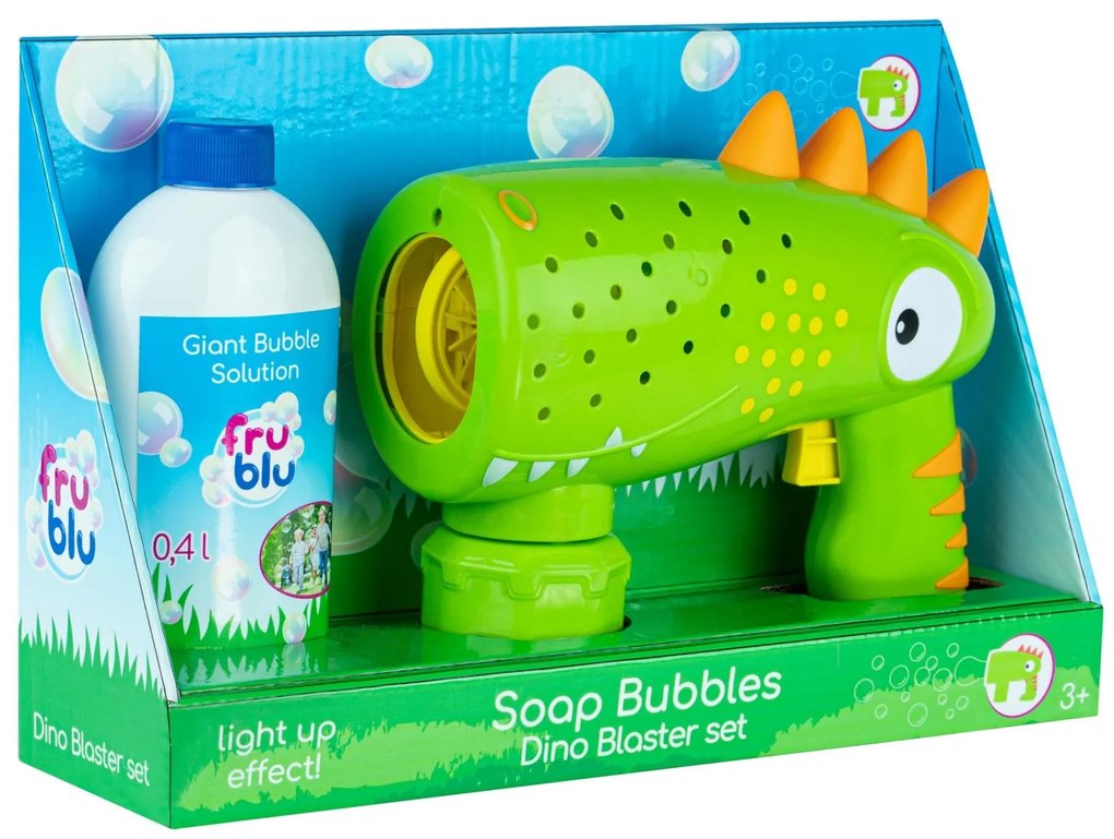 FRU BLU Dino blaster so zásobníkom + náplň 0.4L