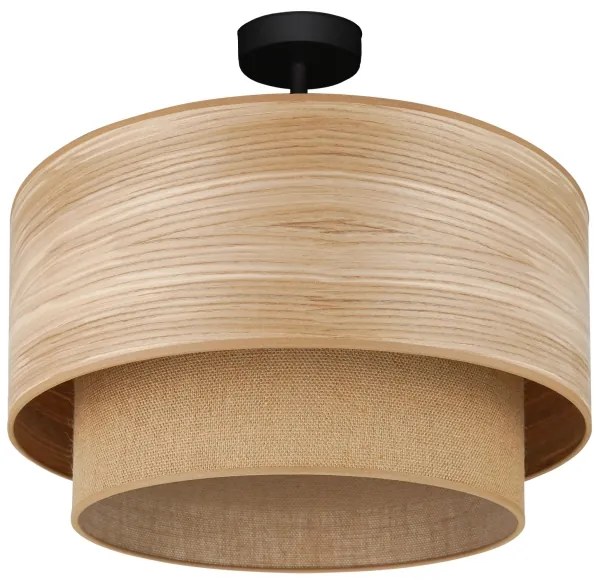 Brilagi - Prisadený luster MONTANA BOHO 1xE27/15W/230V pr. 45 cm hnedá