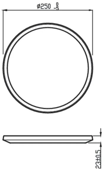 Philips - LED Stmievateľné kúpeľňové svietidlo SCENE SWITCH LED/15W/230V IP44