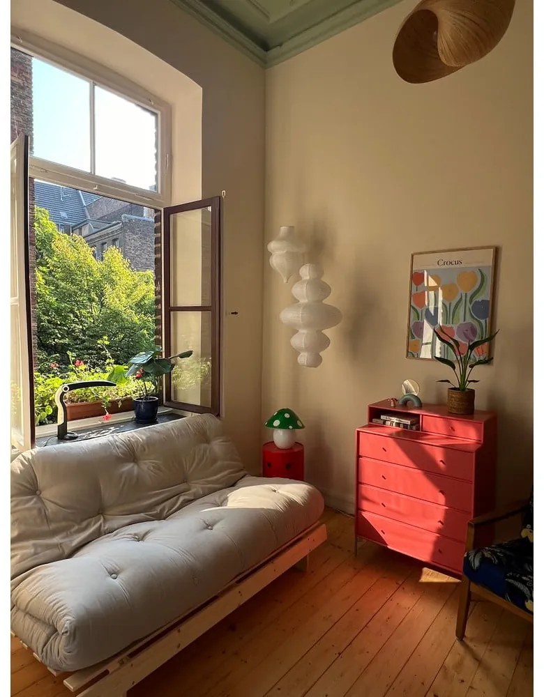 Rozkladacia pohovka v prírodnej farbe 160 cm Roots - Karup Design