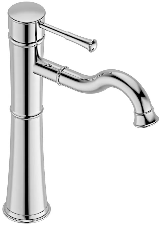 Sapho Sapho, ATENA stojanková umývadlová batéria vysoká bez výpuste, chróm, ZB006