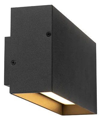 Moderná nástenná lampa antracit vrátane LED IP54 - Spector