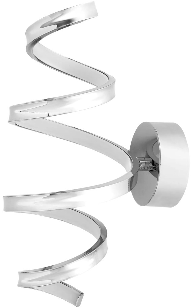 Toolight - LED nástenná lampa SPRING APP828-W, chrómová, OSW-09180