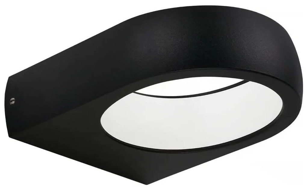 Telefunken 320205TF - LED vonkajšie nástenné svietidlo LED/7,5W/230V IP44 čierne