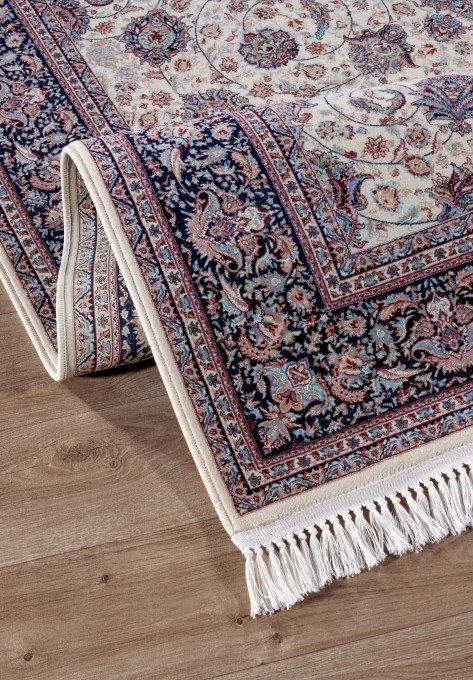 Koberec Villeroy & Boch Kollektion 1870 Alfred krémový / modrý