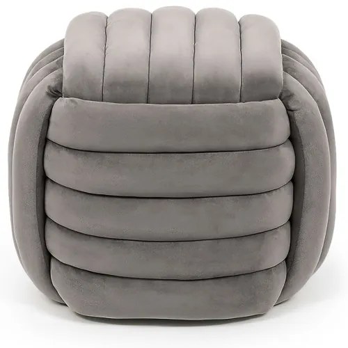 Taburetka NILO svetlosivá