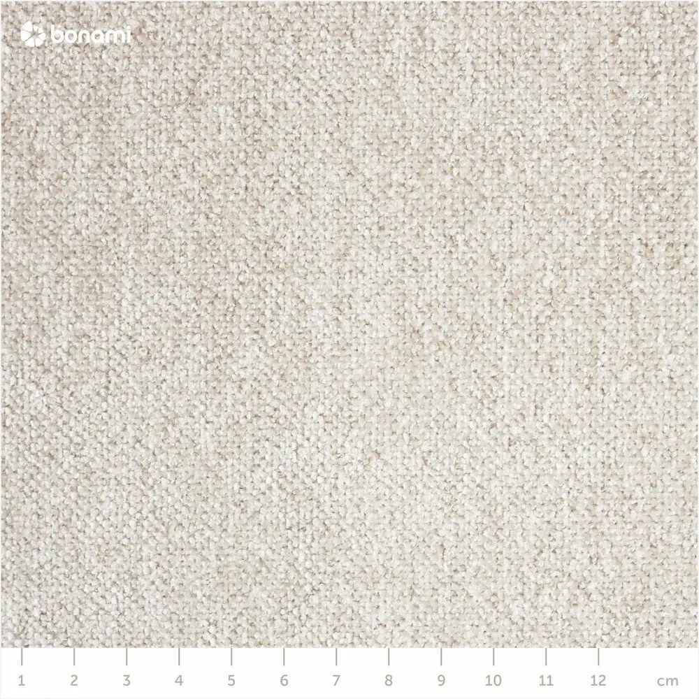 Béžová čalúnená dvojlôžková posteľ s úložným priestorom s roštom 180x200 cm Thessa Pillow – Bonami Selection