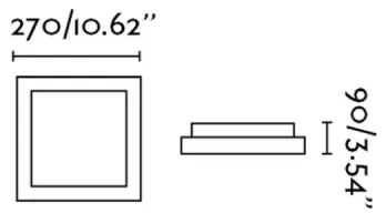 FARO 62983 - Stropné svietidlo TOLA 1 1xE27/20W/230V