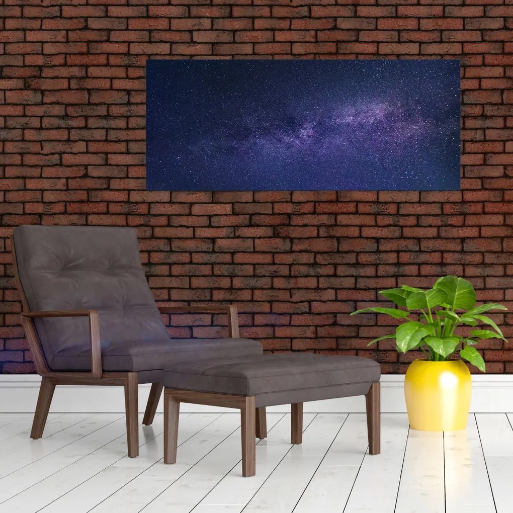 Obraz galaxie (120x50 cm)