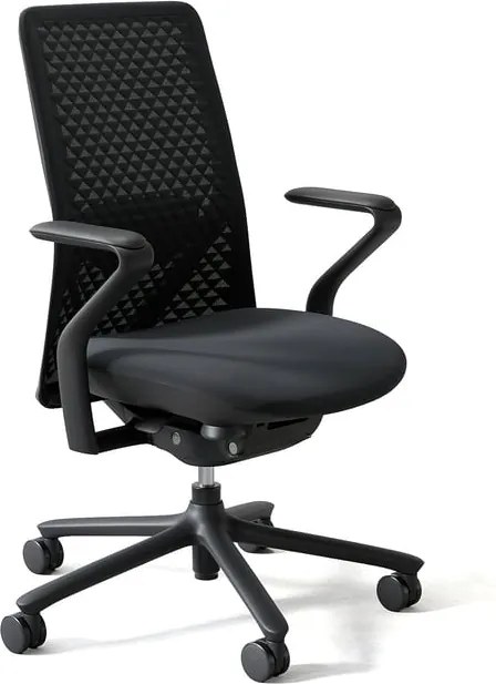 Kancelárska stolička FIBRA, čierna