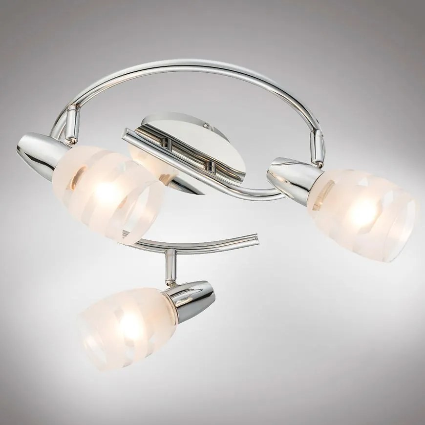 Stropné bodové svietidlo 54985-3 K3 chróm