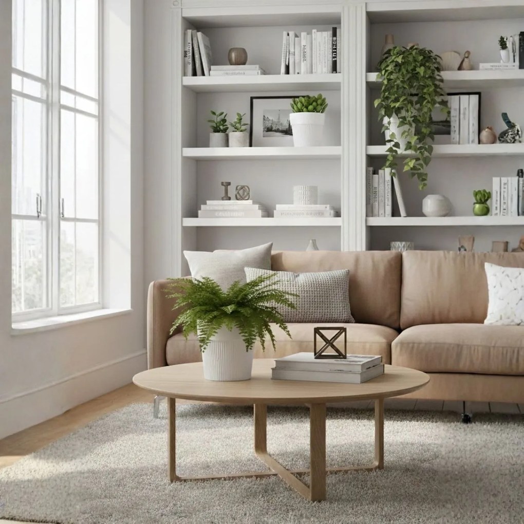 PLASTOVÝ KVETINÁČ SILVA LINE 20X17,5 CM KRÉMOVÁ