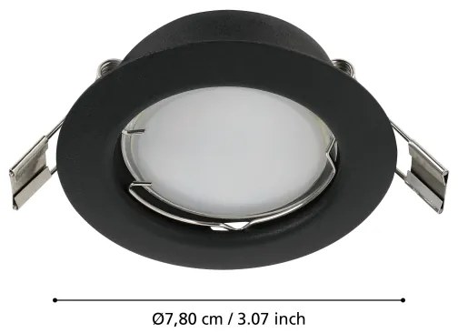 Eglo 900754 - SADA 3x LED Podhľadové svietidlo PENETO 1xGU10/2,8W/230V