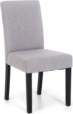 Jedálenská stolička Tempa Mini, svetlo šedá tkanina%