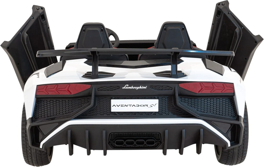 Ramiz Elektrické autíčko Lamborghini Aventador SV pre 2 deti biele