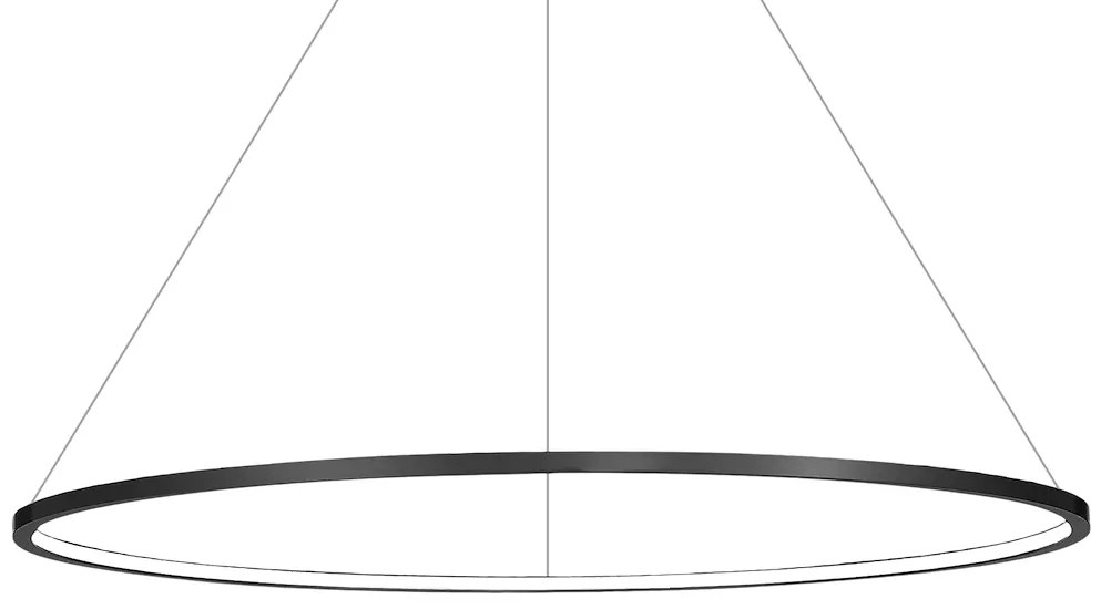 Závesné LED svietidlo Saturno, 1x LED 57w, 4000k, b