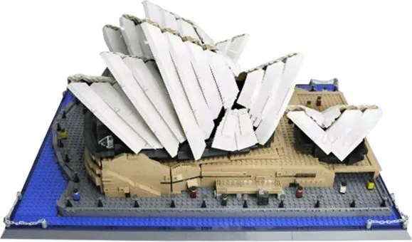 Stavebnica Opera v Sydney - 2937 dielikov