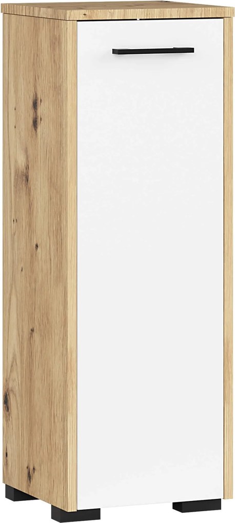 Kúpeľňová skrinka Fin S30 1D 30 cm dub - výber z 4 prevedení