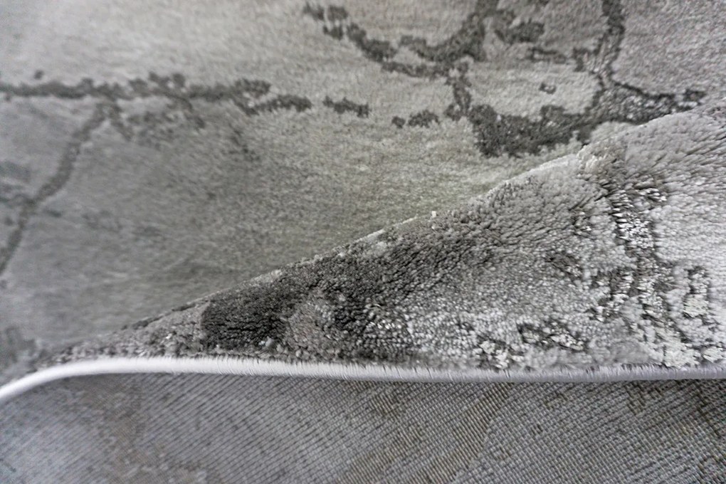 Koberec Elite 23282 GREY – sivý obdĺžnikový koberec so vzorom Rozmer: 280x370 cm