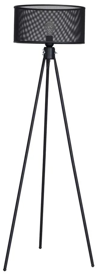 Stojacia lampa FELIX 1xE27/60W/230V čierna